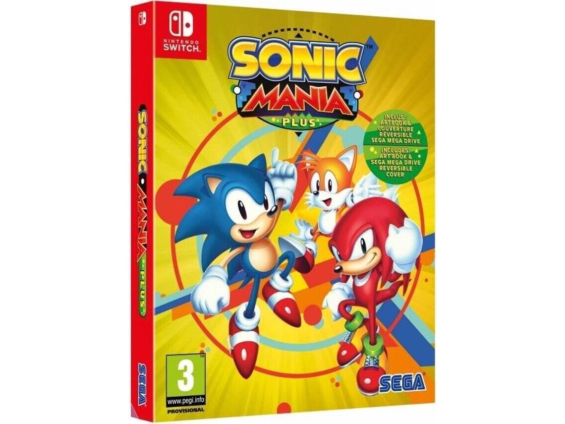 Jogo Sonic Mania Plus Nintendo