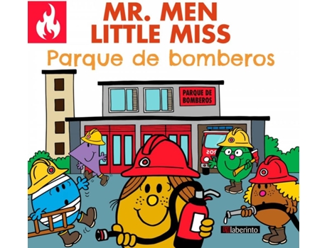 Livro Mr. Men Little Miss Parque De Bomberos de Adam Hargreaves (Espanhol)