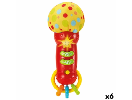 Microfone de Brinquedo WINFUN 6 X 16,5 X 6 Cm 6 Unidades