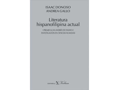 Livro Literatura Hispanofilipina Actual de Isaac Donoso (Espanhol)