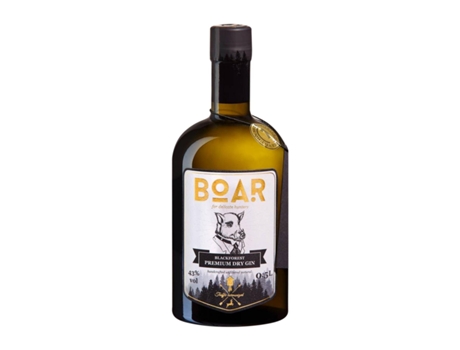 Gin BOAR GIN Boar Gin Garrafa Medium (0.5 L - 1 Unidade)