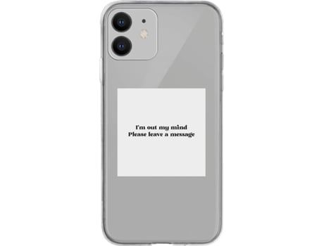 Capa iPhone 13 SBS A Message Transparente