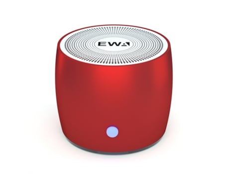 Coluna Bluetooth TOPK Ewa Vermelho Autonomia: Até 8 H