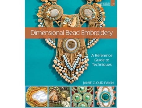 Livro dimensional bead embroidery de jamie cloud eakin (inglês)