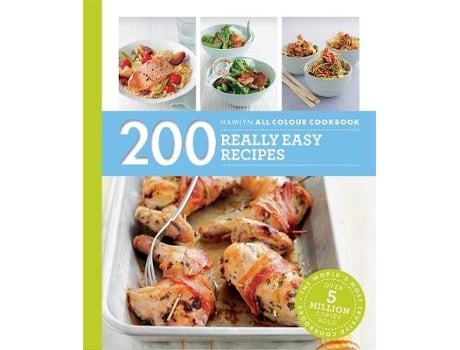 Livro hamlyn all colour cookery: 200 really easy recipes de louise pickford (inglês)