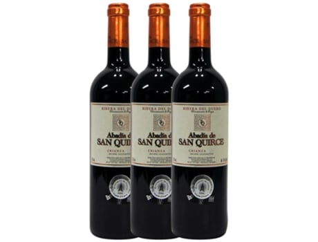 Vinho BODEGAS IMPERIALES Bodegas Imperiales Abadía De San Quirce Tempranillo Ribera Del Duero Crianza (0.75 L - 3 unidades)