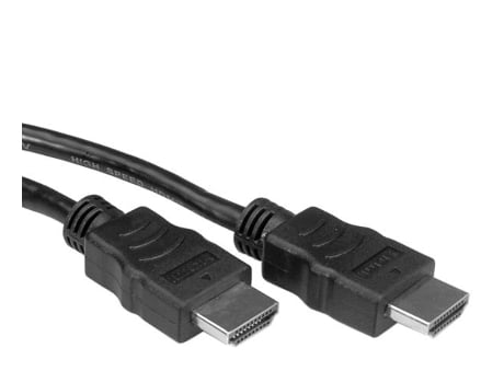 Cabo HDMI VALUE High Speed + Ethernet (Macho/Macho - 15 m - Preto)