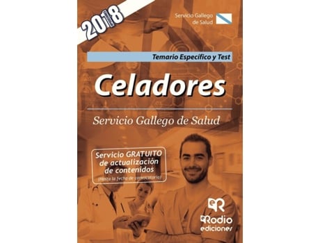 Livro Celadores. Servicio Gallego de Salud. Temario Específico y Test. de Vários Autores (Espanhol - 2018)