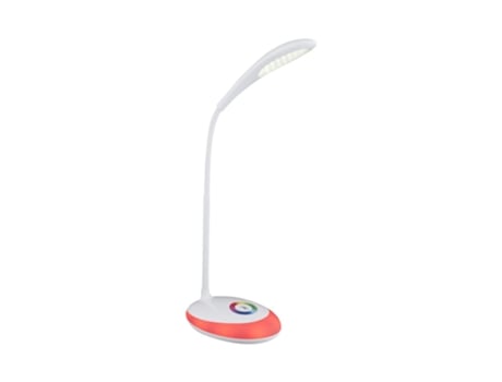 Lâmpada de Mesa de Lâmpada Globo Mineia Plástico Branco Led 1/1 Lâmpadas