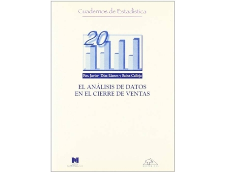 Livro El Análisis De Datos En El Cierre De Ventas de Sainz Calleja Díaz Llanos