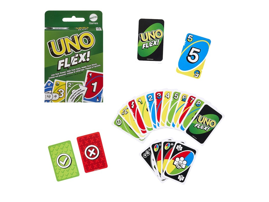 Jogo de Cartas - Uno - Flex - Mattel