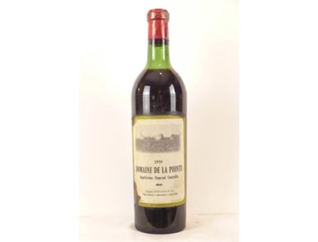 Vinho Tinto DOMAINE DE LA POINTE 1959 (75 cl - 1 unidade)