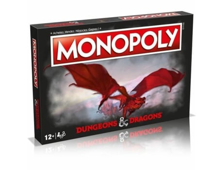 Jogo de Mesa MONOPOLY Dungeons & Dragons Fr