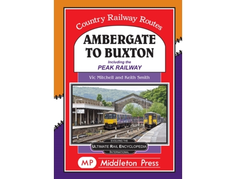 Livro ambergate to buxton de vic mitchell (inglês)