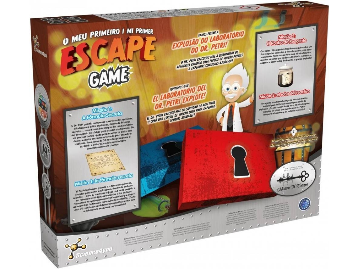 Jogo Missão Escape Room