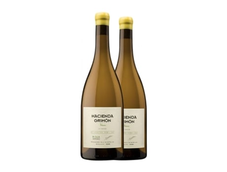 Vinho branco HACIENDA GRIMÓN Blanco Viura Rioja Crianza (0.75 L - 2 Unidades)