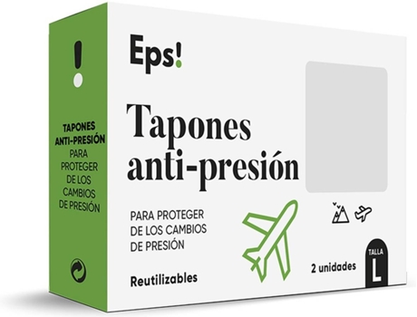 Higienizador de Ouvidos EPS Pressão Tamanho L (2 Un)