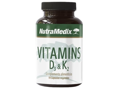 Vitamina D3K2 90 Cápsulas NUTRAMEDIX