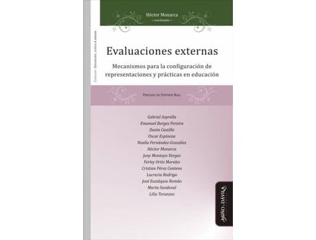 Livro Evaluaciones Externas: Mecanismos Para La Configuración De R de Vários Autores (Espanhol)