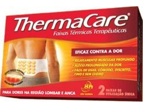 Thermacare Faixas Térmicas para Dores Lombar e Anca 2und