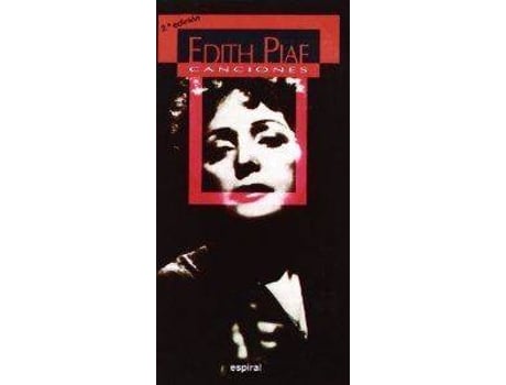 Livro Edith Piaf Canciones