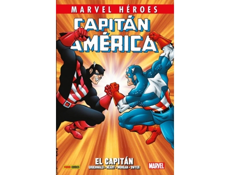 Livro Capitán Amèrica 2 de Mark Gryenwald (Espanhol)