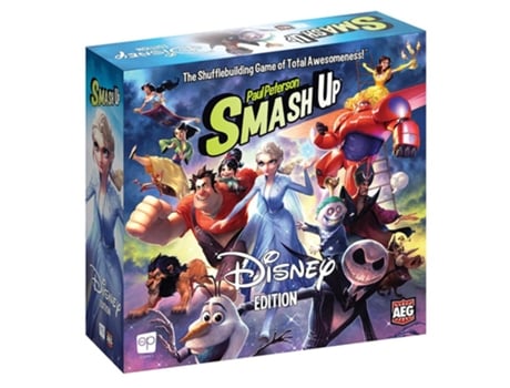 Jogo Coletivo USAOPOLY Smash Up: Disney Edition (Idade Mínima Recomendada: 14 anos - Inglês)