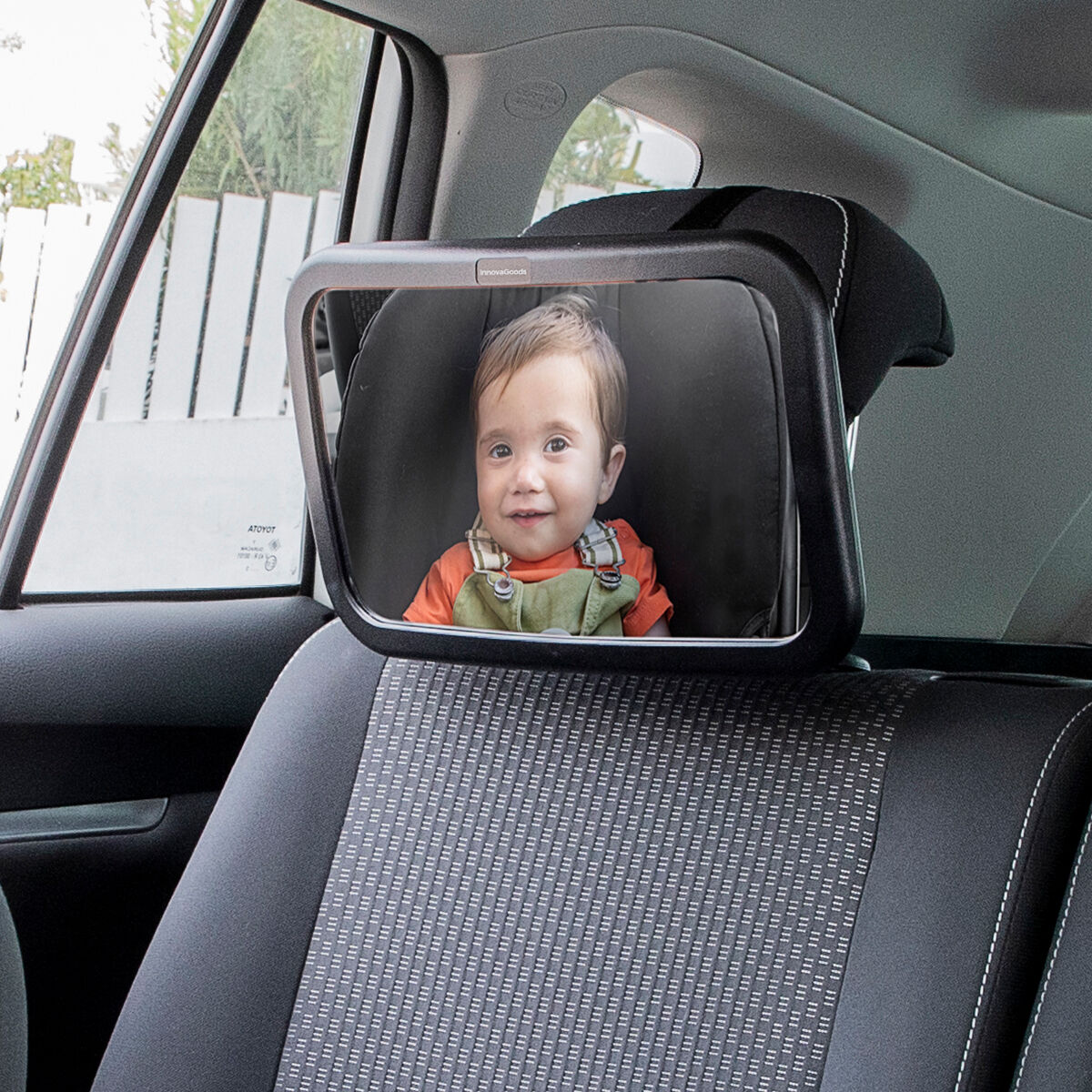 Espelho Divertido Para Bebês Pendurado No Carro, Pingente No Banco Traseiro  Do Carro, Padrão Dobrável Para Treinamento Da Visão Do Bebê, Espelho  Retangular, Brinquedo Para Pendurar No Carro, Espelho De Observação Do