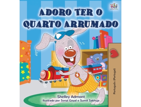 Livro I Love to Keep My Room Clean de Books e Kidkiddos (Português - Capa Dura)