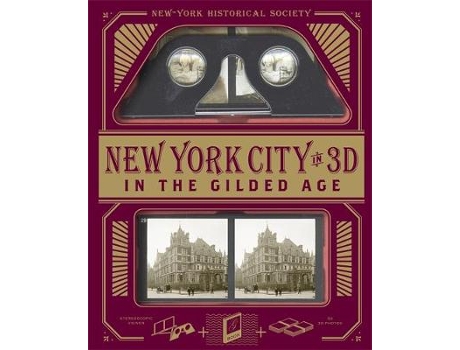 Livro New York City In 3D In The Gilded Age de Esther Crain e New-York Historical Society (Inglês)