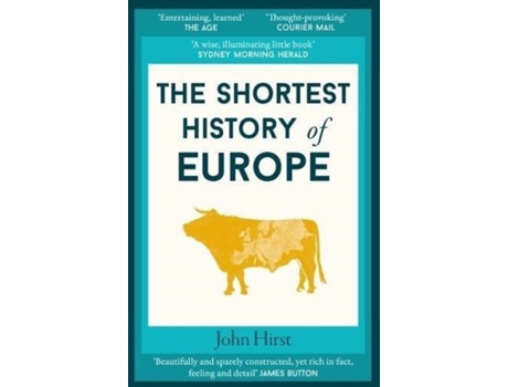 Livro the shortest history of europe de john hirst (inglês)