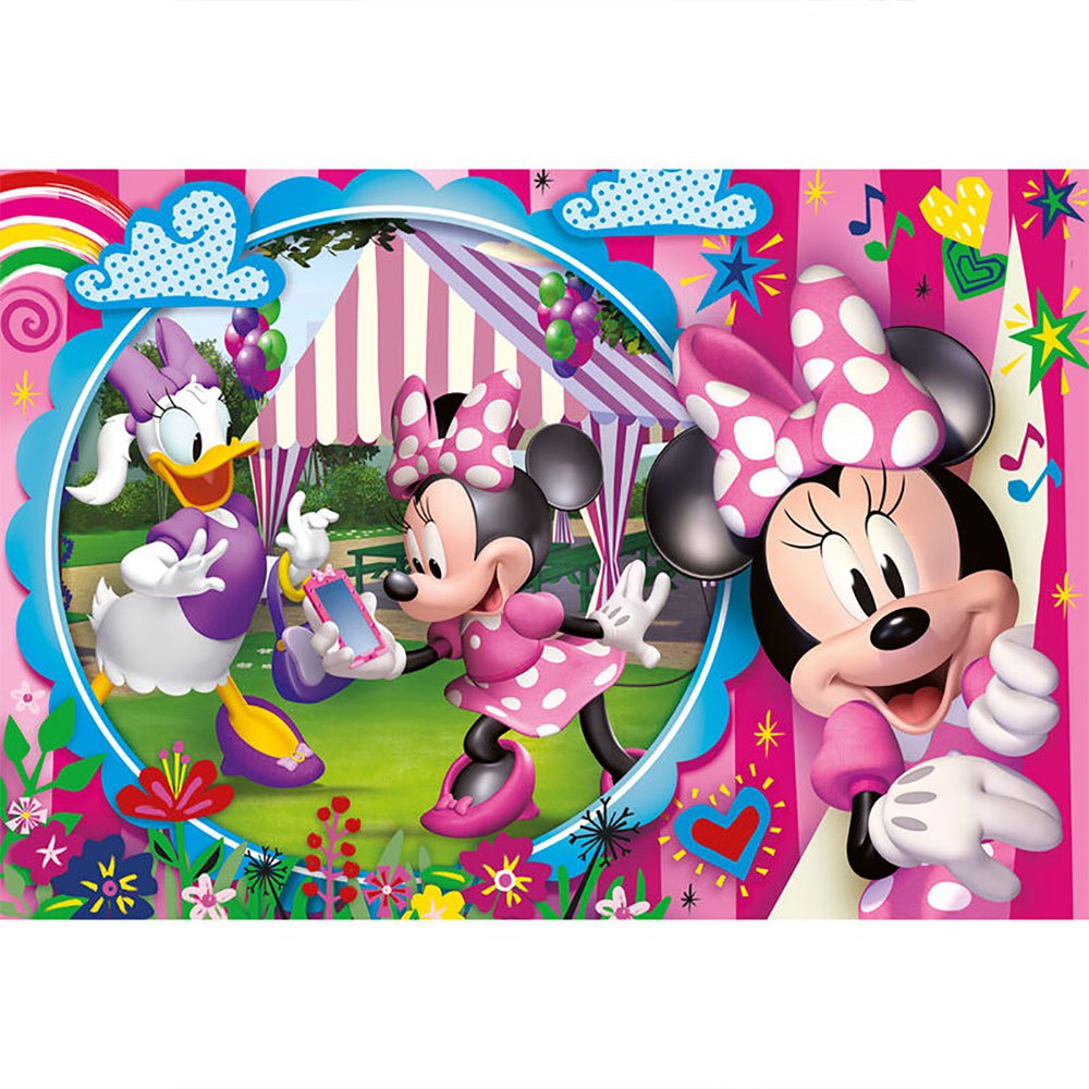 Puzzle 2D CLEMENTONI Quebra-cabeça minnie floor happy helpers disney