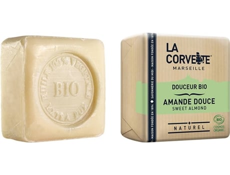 Sabonete Pastilha de Amêndoa Doce BIO  100Gr