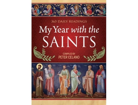 Livro my year with the saints de peter celano (inglês)