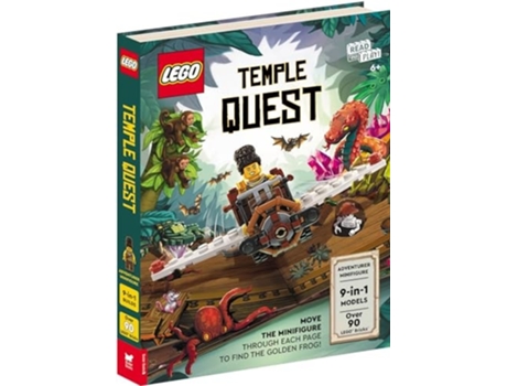 Livro LEGO® Books Temple Quest de Lego (Inglês)