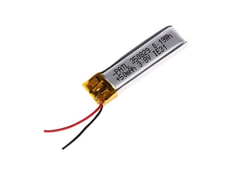 1 Peça Bateria Lipo Recarregável 350829 3.8V 50Mah Lipo para Auscultadores Bluetooth Relógios Inteligentes Pos Instrumentos Médicos