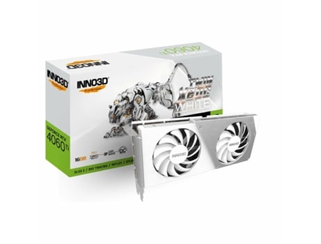 Placa Gráfica INNO3D N406T2-16D6X-178055W 16 Gb Nvidia Geforce Rtx 4060 Ti