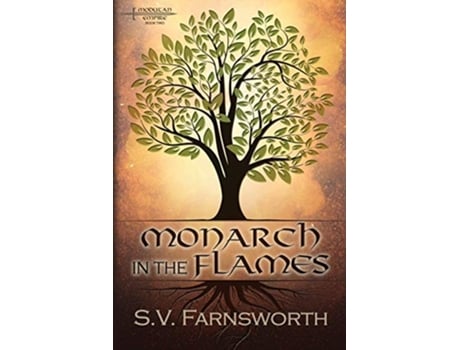 Livro Monarch in the Flames Modutan Empire de S V Farnsworth (Inglês)