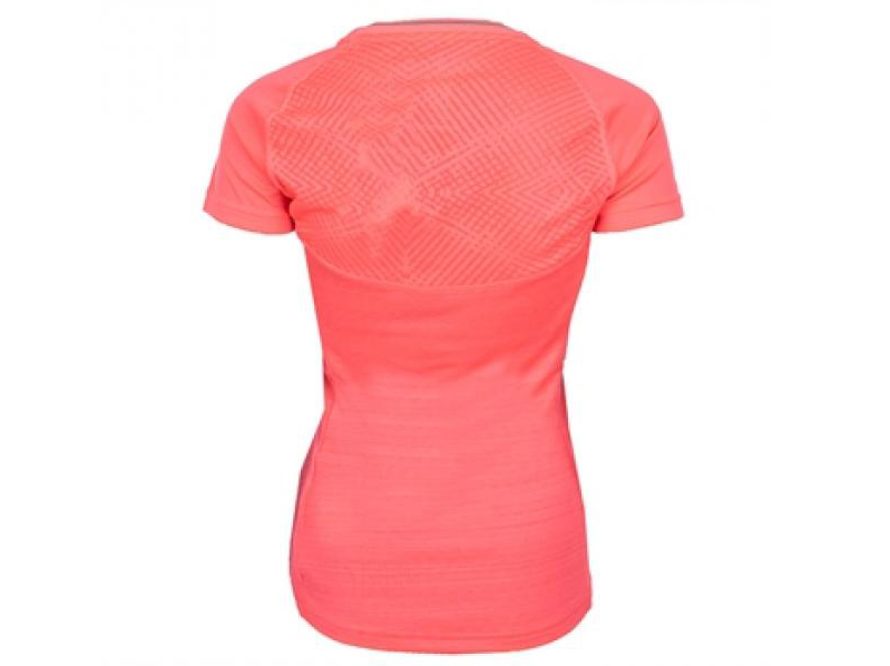 T-Shirt de Mulher para Corrida ADIDAS Flash Tecnologia Climacool Vermelho ( XS)