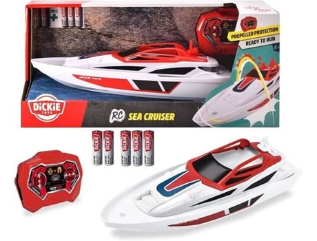 Barco DICKIE Lancha Rc Sea Cruiser Rtr (Idade Mínima: 6 Anos)