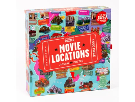 Puzzle 1000 peças Movie Location (Idade minima recomendada: 9 anos)