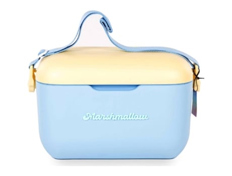 Geleira 21L Amarela e Azul Cooler Box MARSHMALLOW