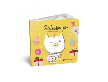 Livro Amigos Squishy Gaticórnio Comemorando Com Amigos de Gdb Editorial (Português)