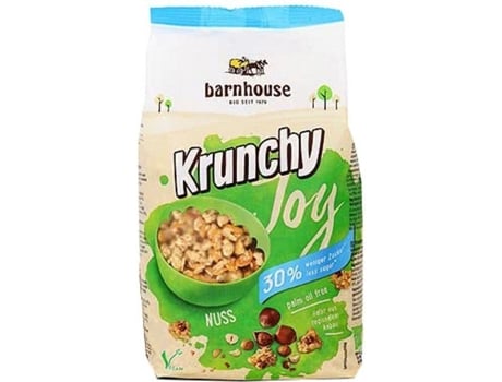 Barras BARNHOUSE Muesli Krunchy Joy Avelãs