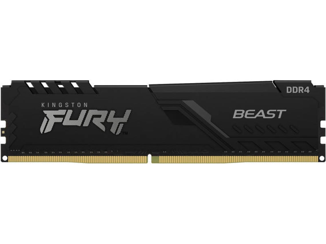 Mem Ria Ram Kingston Fury Beast X Gb Mhz Cl Preto