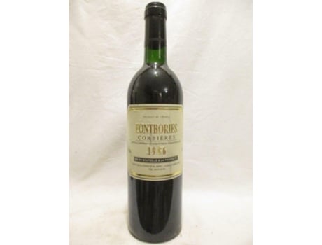 Vinho Tinto CAVES CÔTES D'ALARIC 1986 (75 cl - 1 unidade)