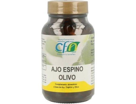 Suplemento Alimentar CFN Alho Espinho Branco Y Oliveira (90 cápsulas)