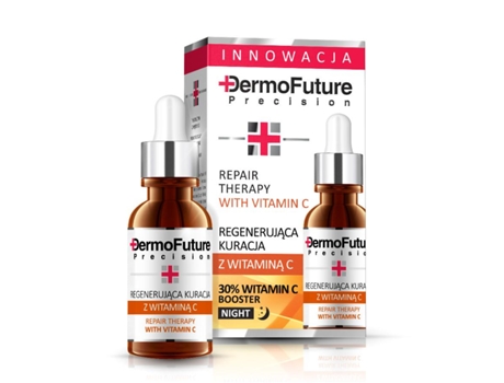 tratamento facial DERMOFUTURE Repair Terapia Com Vitamina C Regenerador com vitamina C 20ml