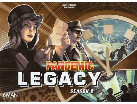 Jogo de Tabuleiro  Pandemic Legacy: Season Zero (Idade Mínima: 14 Anos - Dificuldade: Intermédio)