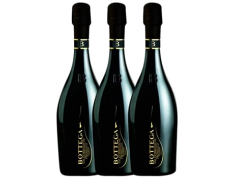 Bottega Gold Extra Dry Glera Extra Seco Prosecco di Conegliano-Valdobbiadene 75 cl (Caixa de 3 unidades)